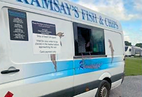 Link to the Ramsay's Fish and Chip Van website