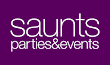 Link to the Saunts Parties and Events website